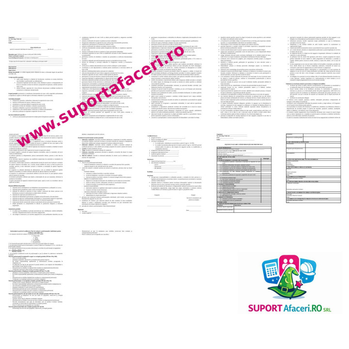 Fișa postului Referent de stare civilă – model editabil DOC