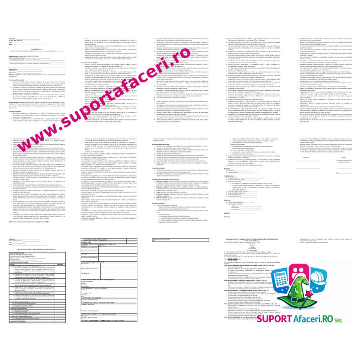 Fișa postului Iluzionist de circ – model editabil DOC