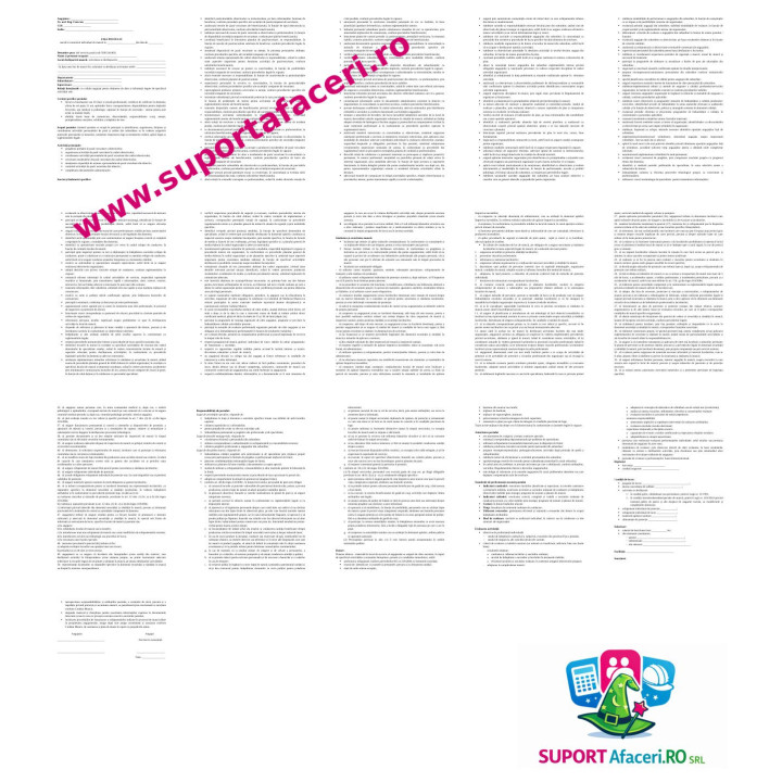 Fișa postului Șef serviciu pază – model editabil DOC