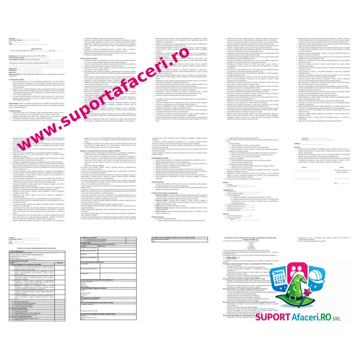 Fișa postului Crescător de pui pentru carne – model editabil DOC