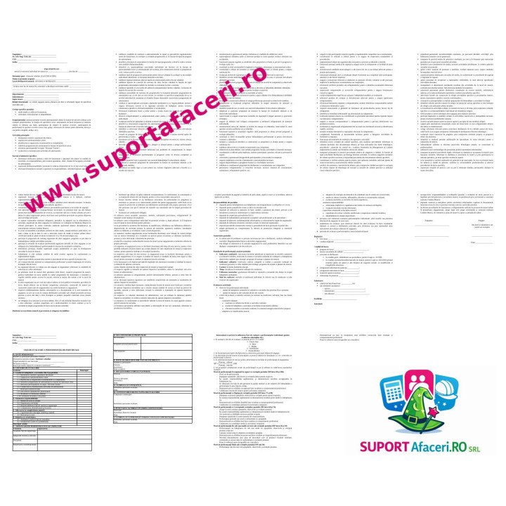 Fișa postului Antrenor cabaline – model editabil DOC