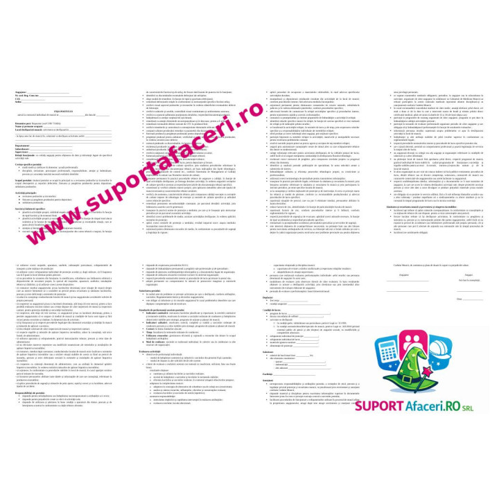 Fișa postului Repasator – model editabil DOC