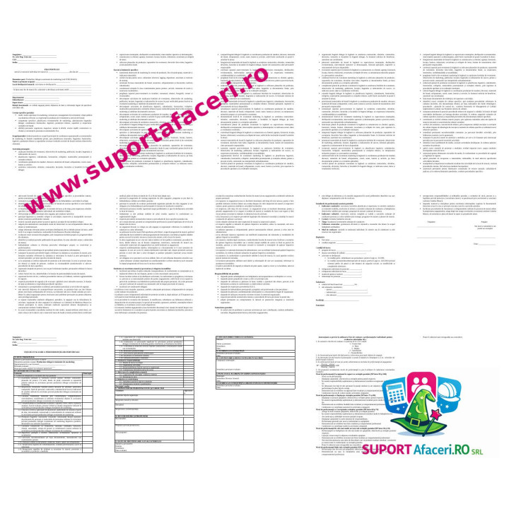 Fișa postului Producător delegat evenimente de marketing – model editabil DOC
