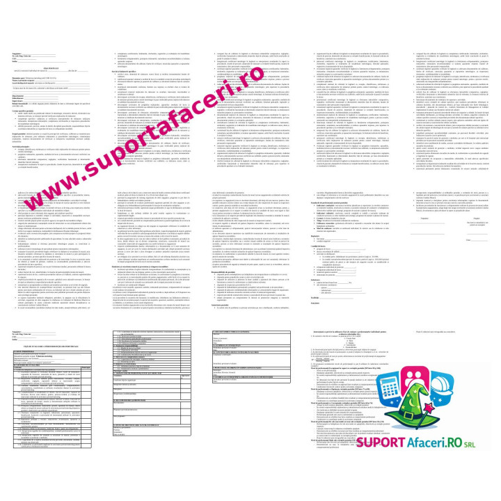 Fișa postului Tehnician metrolog – model editabil DOC