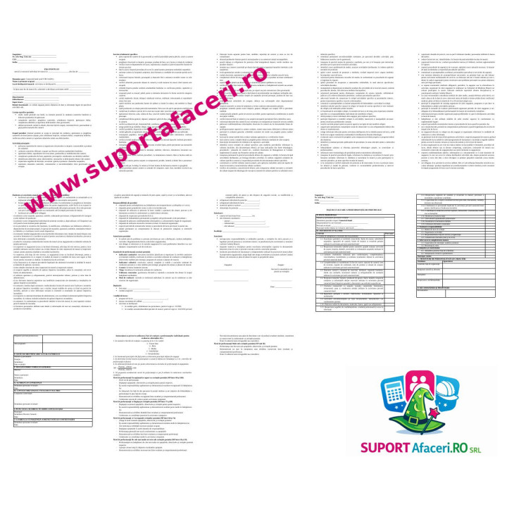 Fișa postului Cameristă hotel – model editabil DOC