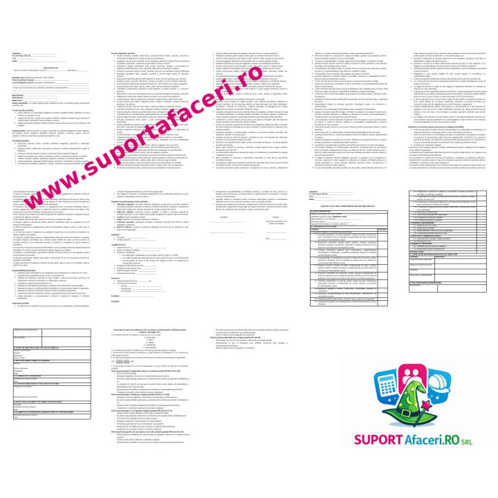 Fișa postului Împletitor textile – model editabil DOC