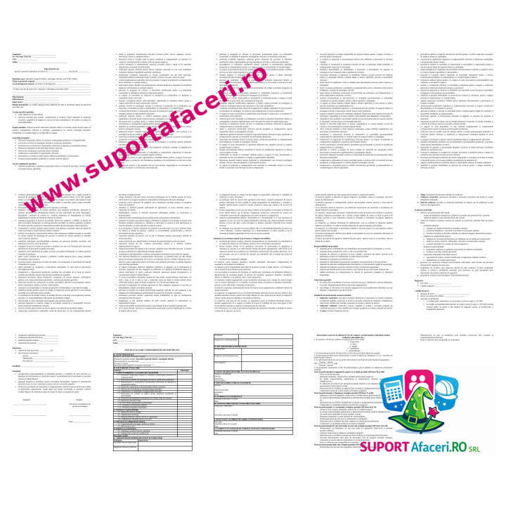 Fișa postului Specialist reglementări/ cărți de identitate vehicule/ verificări tehnice înmatriculare/ inspecții tehnice/ omologări oficiale – model editabil DOC