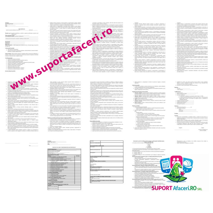 Fișa postului Specialist în planificarea, controlul și raportarea performanței economice – model editabil DOC