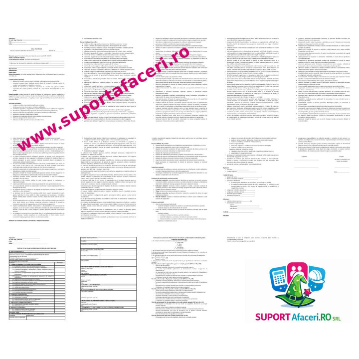 Fișa postului Consultant în domeniul forței de muncă – model editabil DOC