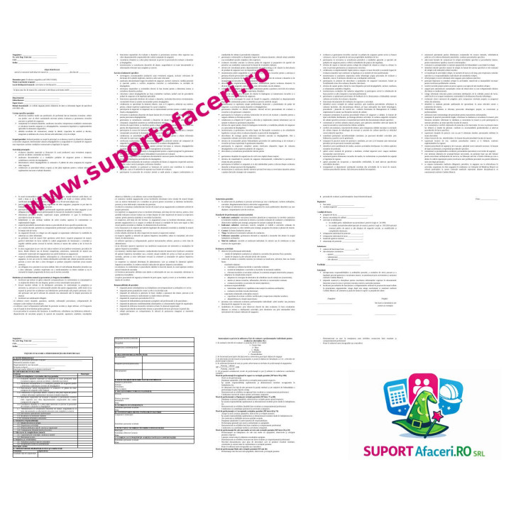Fișa postului Evaluator asigurări – model editabil DOC